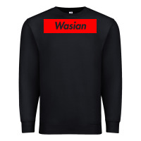Black wasian Premium Sweatshirt - linhVisuals