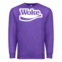 Purple Woke Premium Sweatshirt - linhVisuals