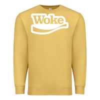 Antique Gold Woke Premium Sweatshirt - linhVisuals
