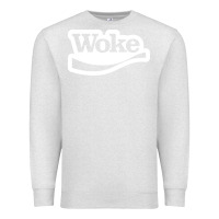 Oatmeal Heather Woke Premium Sweatshirt - linhVisuals