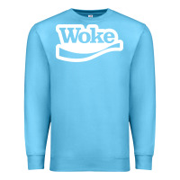 Ocean Blue Woke Premium Sweatshirt - linhVisuals