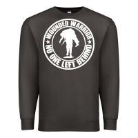 Smoke Wounded Warrior No One Left Behind War Veteran Premium Sweatshirt - linhVisuals