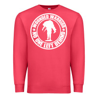 Cardinal Wounded Warrior No One Left Behind War Veteran Premium Sweatshirt - linhVisuals