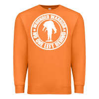 Carrot Wounded Warrior No One Left Behind War Veteran Premium Sweatshirt - linhVisuals