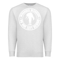 Oatmeal Heather Wounded Warrior No One Left Behind War Veteran Premium Sweatshirt - linhVisuals