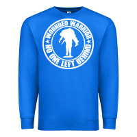 True Royal Wounded Warrior No One Left Behind War Veteran Premium Sweatshirt - linhVisuals