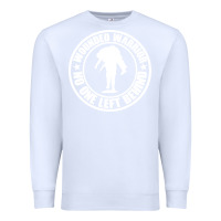 White Wounded Warrior No One Left Behind War Veteran Premium Sweatshirt - linhVisuals