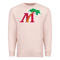 Pale Pink fort myers miracle Premium Sweatshirt - linhVisuals