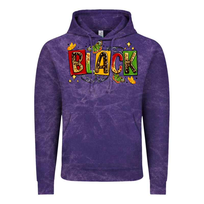 Black Vintage Hoodie by LillyAllenDesigns | Teevron