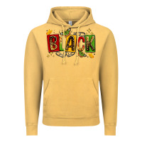 Vintage Mustard black Vintage Hoodie - LillyAllenDesigns