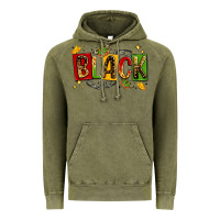 Vintage Olive black Vintage Hoodie - LillyAllenDesigns