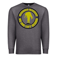 Charcoal Heather Wounded Warrior No One Left Behind War Veteran Premium Sweatshirt - linhVisuals