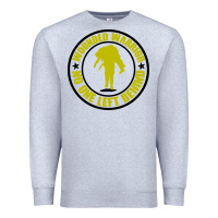 Heather Grey Wounded Warrior No One Left Behind War Veteran Premium Sweatshirt - linhVisuals