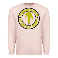Pale Pink Wounded Warrior No One Left Behind War Veteran Premium Sweatshirt - linhVisuals