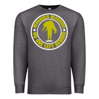 Charcoal Heather Wounded Warrior No One Left Behind War Veteran Premium Sweatshirt - linhVisuals