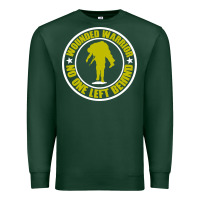 Sports Green Wounded Warrior No One Left Behind War Veteran Premium Sweatshirt - linhVisuals