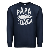 Navy papa roach Premium Sweatshirt - linhVisuals