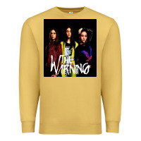 Antique Gold The warning Premium Sweatshirt - linhVisuals