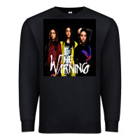 Black The warning Premium Sweatshirt - linhVisuals