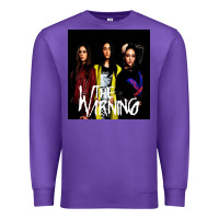 Purple The warning Premium Sweatshirt - linhVisuals