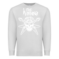 Dove Grey The warning Amazing Premium Sweatshirt - linhVisuals