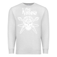 Oatmeal Heather The warning Amazing Premium Sweatshirt - linhVisuals