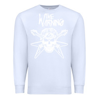 White The warning Amazing Premium Sweatshirt - linhVisuals