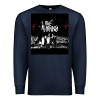 Navy The warning Tour Premium Sweatshirt - linhVisuals