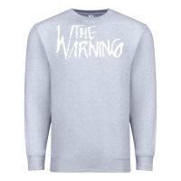 Heather Grey The warning Style Premium Sweatshirt - linhVisuals