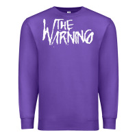 Purple The warning Style Premium Sweatshirt - linhVisuals