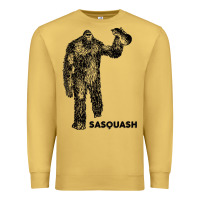 Antique Gold cool unique sasquash sasquatch and squash bigfoot t shirt Premium Sweatshirt - linhVisuals