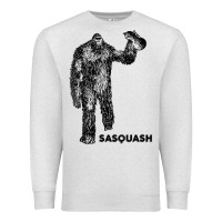 Oatmeal Heather cool unique sasquash sasquatch and squash bigfoot t shirt Premium Sweatshirt - linhVisuals