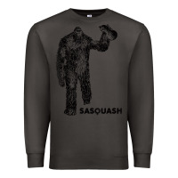 Smoke cool unique sasquash sasquatch and squash bigfoot t shirt Premium Sweatshirt - linhVisuals