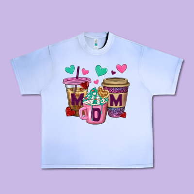 Western Mom Coffee Cups Urban Heavy Tee Designed By Bundleandbundleshop
