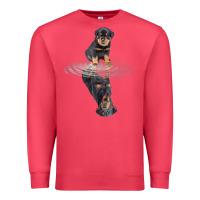 Cardinal rottweiler reflection t shirt funny father's day dog gifts Premium Sweatshirt - linhVisuals
