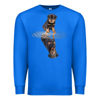 True Royal rottweiler reflection t shirt funny father's day dog gifts Premium Sweatshirt - linhVisuals