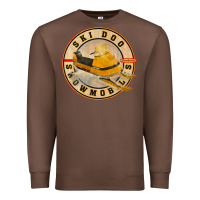 Chestnut ski doo vintage snowmobiles Premium Sweatshirt - linhVisuals