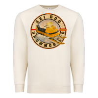 Sandshell ski doo vintage snowmobiles Premium Sweatshirt - linhVisuals