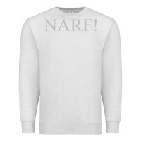 Oatmeal Heather narf Premium Sweatshirt - linhVisuals