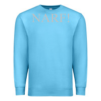 Ocean Blue narf Premium Sweatshirt - linhVisuals
