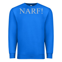 True Royal narf Premium Sweatshirt - linhVisuals