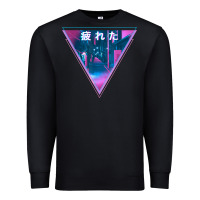 Tired Japanese Otaku   Abandoned City Street Art T Shirt Premium Sweatshirt | Teevron