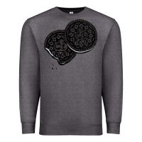 Charcoal Heather oreo lover  cookies Premium Sweatshirt - linhVisuals