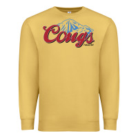 Antique Gold wsu cougs light blue Premium Sweatshirt - linhVisuals