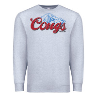 Heather Grey wsu cougs light blue Premium Sweatshirt - linhVisuals