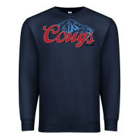 Navy wsu cougs light blue Premium Sweatshirt - linhVisuals