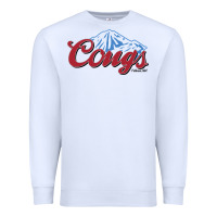 White wsu cougs light blue Premium Sweatshirt - linhVisuals