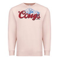 Pale Pink wsu cougs light blue Premium Sweatshirt - linhVisuals