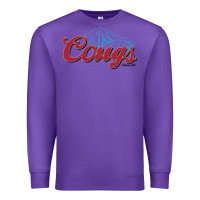 Purple wsu cougs light blue Premium Sweatshirt - linhVisuals