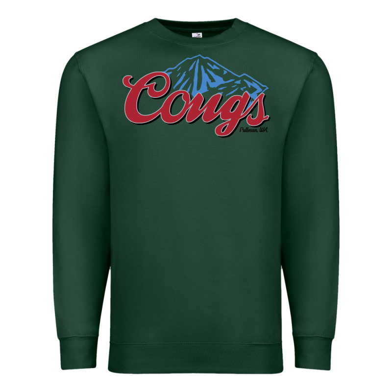 Wsu Cougs Light Blue Premium Sweatshirt by linhVisuals | Teevron